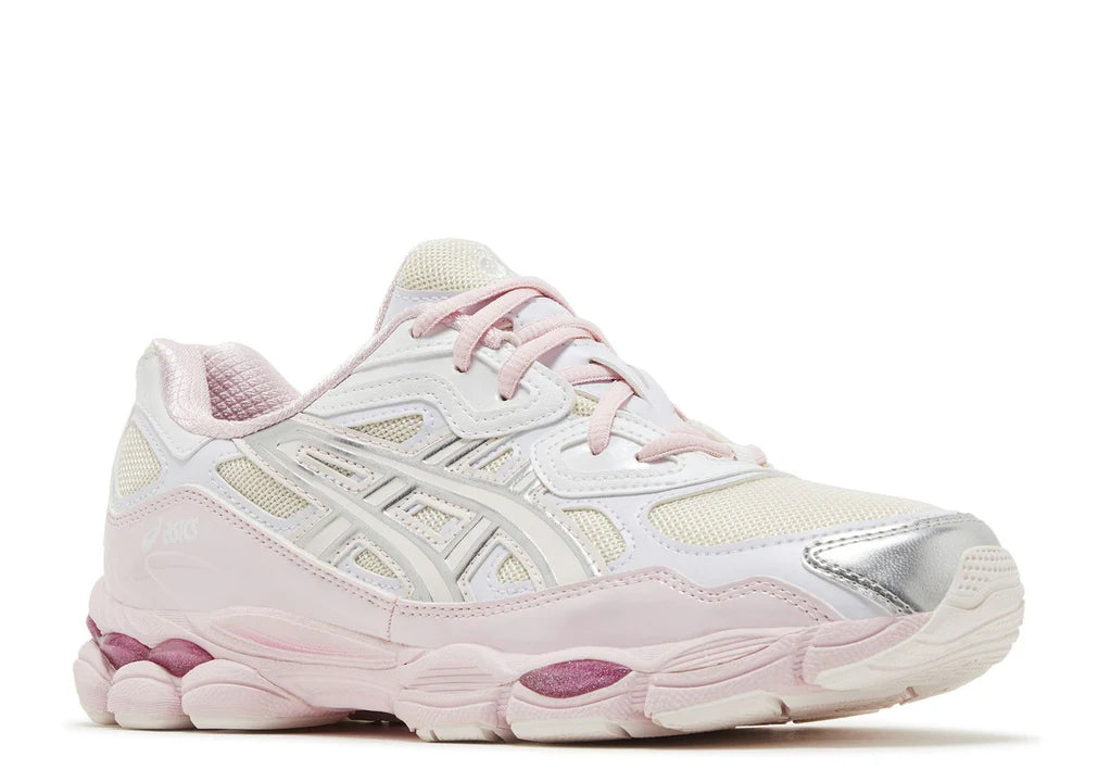 Asics Gel-NYC Pink x Kicki Yang Zhang - sneaker rose collab vue de face